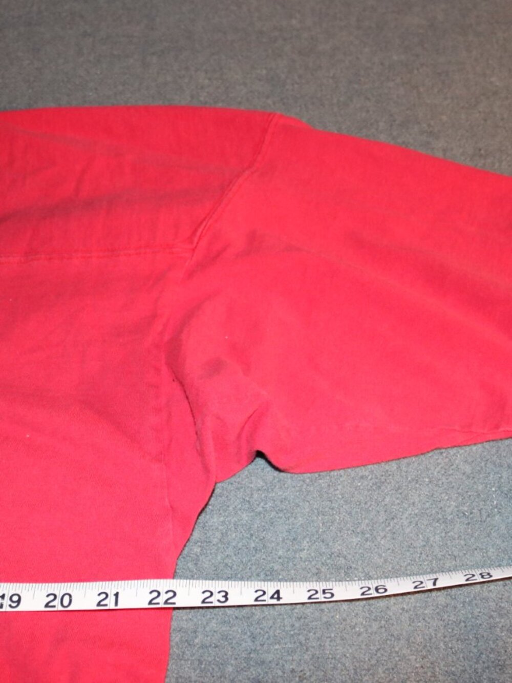 Chi Omega Jersey Shirt XL Red ΧΩ Fraternity for Women ChiO - Picture 3 of 8